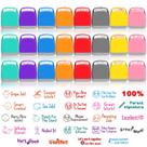 Teacher Stamps Yinder Self Inking 24 unidades para sala de aula