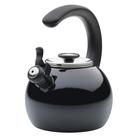 Teakettle Circulon Enamel em Aço Whistling 2L Black Teakettle Circulon Enamel em Aço Whistling 2L Black