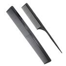Teasing Comb AFT90 Professional, dentes finos e largos, preto