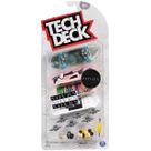 Tech DECK KIT 4 Skate de Dedo SUNNY 2891 SONRN