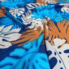 Tecido 100% Viscose Estampada Floral Tropical 1,45m Para Roupas Femininas