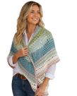 Tecido à mão em Crochê Artesanal, Algodão Antialérgico, Colorido, Tamanho Único, Estilo Boho Étnico Peça diferenciado e com acabamento único. Entre em