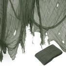 Tecido assustador de Halloween Hunnmingre Moss Green 120 x 180 cm