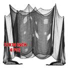 Tecido assustador para decorações de Halloween CL FUN 6 peças 183x76cm