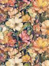 Tecido Camelot Multi Lush Garden 100% Algodão