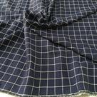 Tecido Crepe Dallas Camisaria Grid (1,0mt Comp X 1,40mt Larg)