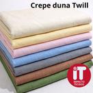 Tecido Crepe Duna TWILL / Air Flow l Liso Twill 1m x 1,5m