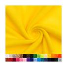 Tecido de fleece 15 jardas amarelo-canário 100% poliéster