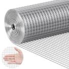 Tecido de hardware VEVOR de malha de arame, calibre 19, 1/2 polegada, 60 cm x 7,6 m