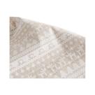 Tecido De Linho E Algodão Com Estampa De Floco De Neve De Cervo 45x145cm Resistente a Rugas Para