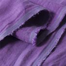 Tecido de linho roxo 142 cm de largura 200 g/m² para roupas