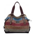 Tecido de lona feminino de grande capacidade Bag Diagonal