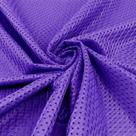 Tecido de malha de poliéster para futebol roxo, 1 jarda, resistente