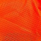Tecido de malha esportiva de poliéster laranja neon 1 jarda Tecido de malha esportiva de poliéster laranja neon 1 jarda