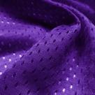 Tecido de malha jersey para futebol roxo em poliéster, 5 jardas