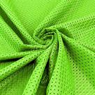 Tecido de malha jersey para futebol verde neon em poliéster, 5 jardas