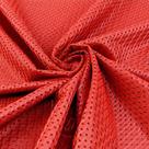 Tecido de malha para camisa de futebol vermelho 100% poliéster 5,5 m