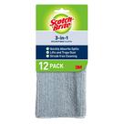 Tecido de microfibra Scotch-Brite 3 em 1 29 cm x 31 cm (pacote com 12) Tecido de microfibra Scotch-Brite 3 em 1 29 cm x 31 cm (pacote com 12)