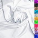 Tecido de nylon e elastano com elasticidade 4 vias, branco, 3 jardas Tecido de nylon e elastano com elasticidade 4 vias, branco, 3 jardas