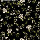 Tecido de rayon challis estampado floral por metro