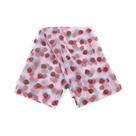 Tecido De Renda De Tule De Poliéster Vermelho Floral Morango Macio Para Vestidos DIY E Confecção De