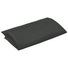 Tecido de reposição para guarda-chuva cantilever vidaXL 137,8 cm