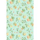 Tecido Estampado de Sarja - Home Decor Digital - Estampas com Lirio Verde (0,50x1,40)