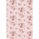 Tecido Estampado de Sarja - Home Decor Digital - Estampas com Rosas Rose (0,50x1,40)