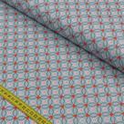 Tecido Estampado para Patchwork - Angels: Corações Entrelaçados Jeans (0,50x1,40)