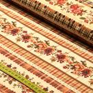 Tecido Estampado para Patchwork - Barrado : Floral Tijolo (0,50x1,50) Tecido Estampado para Patchwork - Barrado : Floral Tijolo (0,50x1,50)