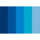 Tecido Estampado Para Patchwork - Basics For All - Faixas De Textura Azul (0,50x1,40)