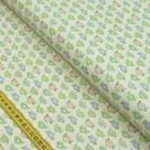 Tecido Estampado para Patchwork - Birdies : Green Little Flowers (0,50x1,40)