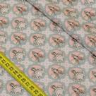 Tecido Estampado para Patchwork - Bonecas Retrô: Bonecas Retrô Camafeu (0,50x1,40)