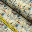 Tecido Estampado para Patchwork - Cityscape : Londres 2 (0,50x1,40)