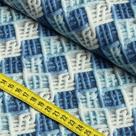 Tecido Estampado Para Patchwork - Clube Mais Criativo : Tricot Losango Médio (0,50x1,40) Tecido Estampado Para Patchwork - Clube Mais Criativo : Tricot Losango Médio (0,50x1,40)