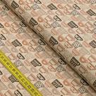 Tecido Estampado para Patchwork - Coffee Break : Xícara de Café (0,50x1,40)