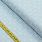Tecido Estampado Para Patchwork - Doce de Coco : Estrelinhas Azul Bebê (0,50x1,40)