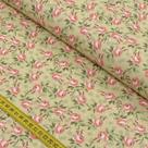 Tecido Estampado para Patchwork - Fadas: Floral Creme (0,50x1,50) Tecido Estampado para Patchwork - Fadas: Floral Creme (0,50x1,50)