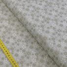 Tecido Estampado para Patchwork - Floral Doodle : Cinza (0,50x1,40)