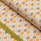 Tecido Estampado para Patchwork - Floresta : Argile Floresta Amarelo (0,50x1,40)