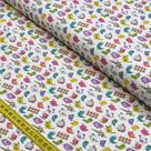 Tecido Estampado para Patchwork - Fofurices: Mini Birds Creme (0,50x1,40) Tecido Estampado para Patchwork - Fofurices: Mini Birds Creme (0,50x1,40)