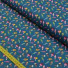 Tecido Estampado para Patchwork - Fofurices: Mini Sorvetes Azul (0,50x1,40)