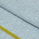 Tecido Estampado para Patchwork - Inspiração Escandinava: Urso Acqua (0,50x1,50)