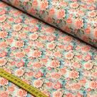 Tecido Estampado para Patchwork - Jardim de Rosas : Floral Camelias e Tulipas (0,50x1,50)