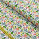 Tecido Estampado para Patchwork - Mermaid: Polvo e Amigos (0,50X1,40)