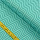Tecido Estampado Para Patchwork - Mini Zoo: Ondas Verde (0,50x1,40) Tecido Estampado Para Patchwork - Mini Zoo: Ondas Verde (0,50x1,40)