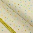 Tecido Estampado Para Patchwork - Mini Zoo: Poás E Estrelas Creme (0,50x1,40) Tecido Estampado Para Patchwork - Mini Zoo: Poás E Estrelas Creme (0,50x1,40)
