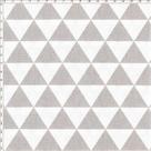Tecido Estampado para Patchwork - Monochrome Triangulos Cinza (0,50x1,40)