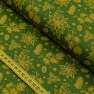 Tecido Estampado para Patchwork - Natal : Flor Espírito Santo Verde 2651 (0,50x1,50) Tecido Estampado para Patchwork - Natal : Flor Espírito Santo Verde 2651 (0,50x1,50)