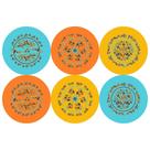Tecido Estampado para Patchwork - Oriente Divino Arranjo: Pratos (0,95x1,40)